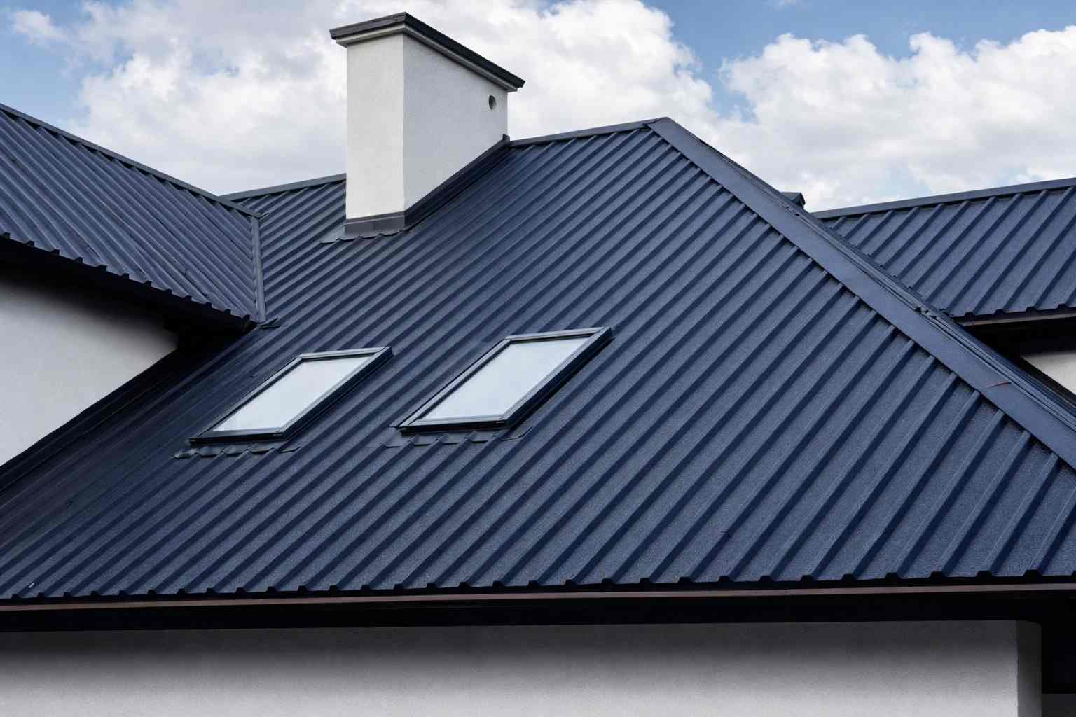 Фасад и кровля из профнастила